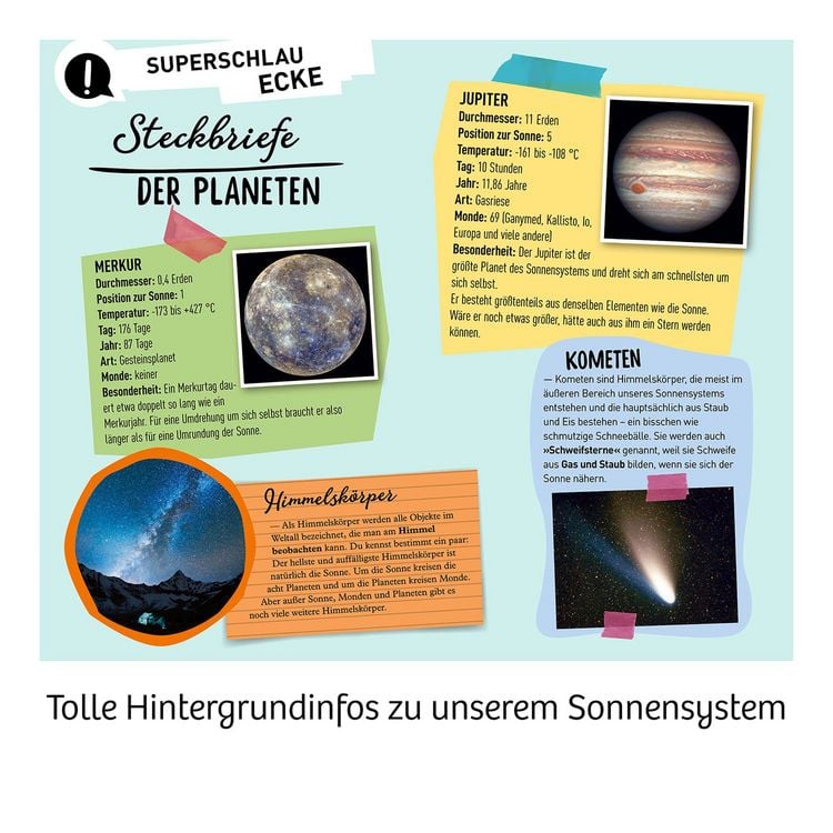 Produktbild: Nachtleuchtende Planeten