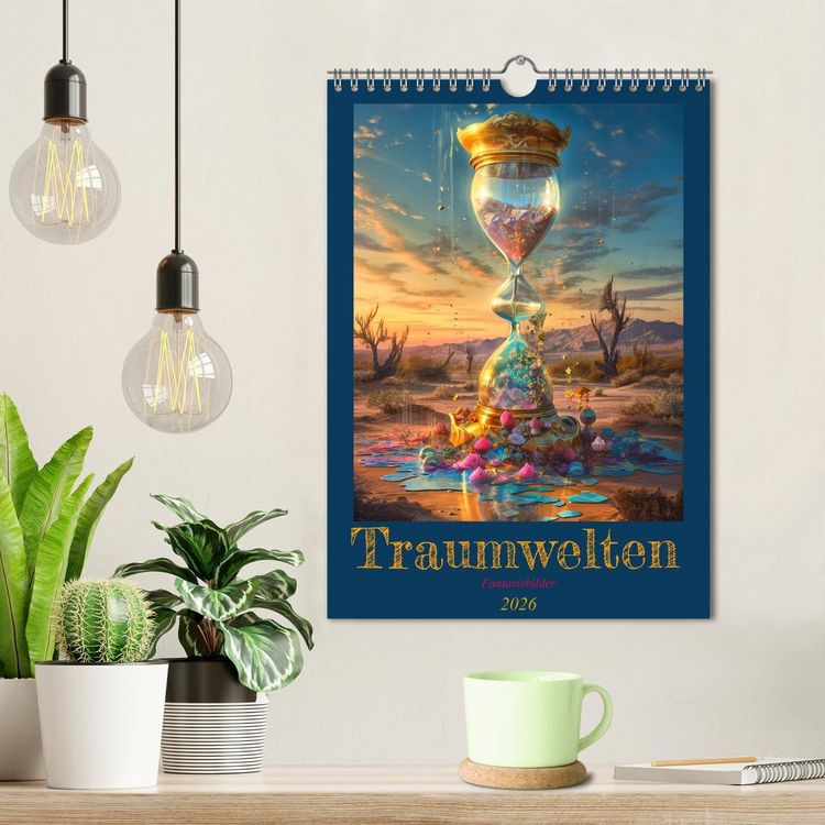 Produktbild: Traumwelten (Wandkalender 2026 DIN A4 hoch), CALVENDO Monatskalender