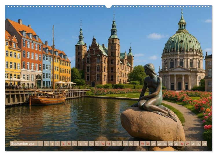 Produktbild: Hauptstadt Patchwork (Wandkalender 2026 DIN A2 quer), CALVENDO Monatskalender