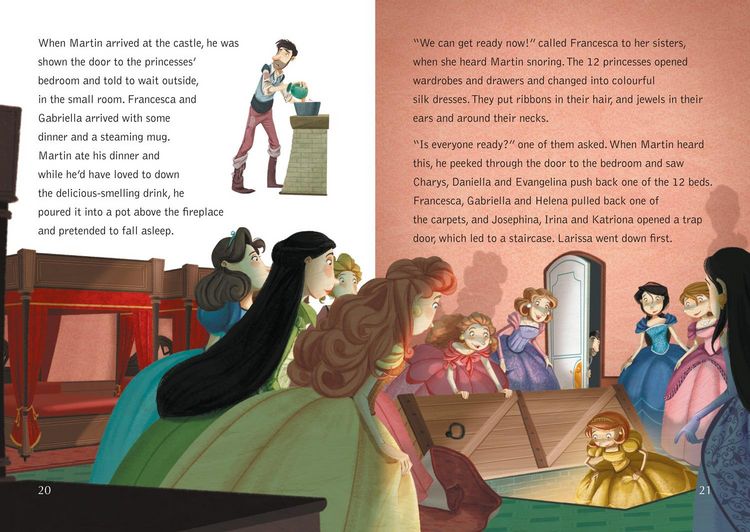 Produktbild: The Twelve Dancing Princesses