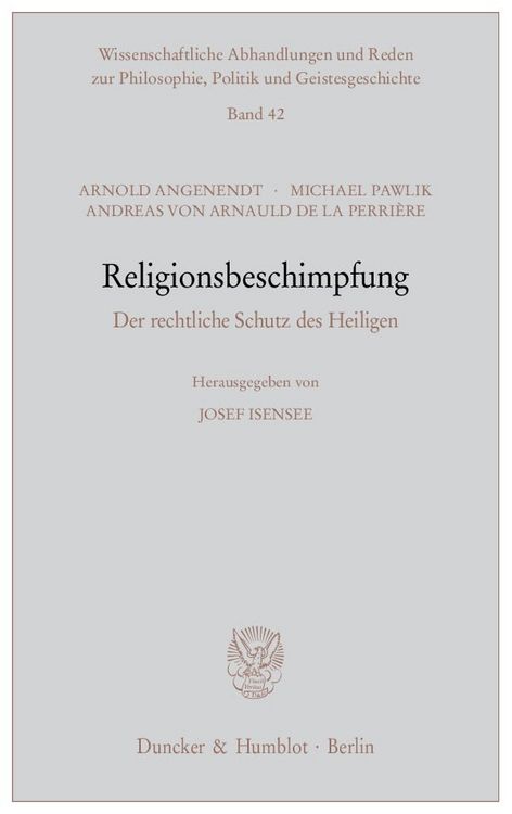 Produktbild: Religionsbeschimpfung.