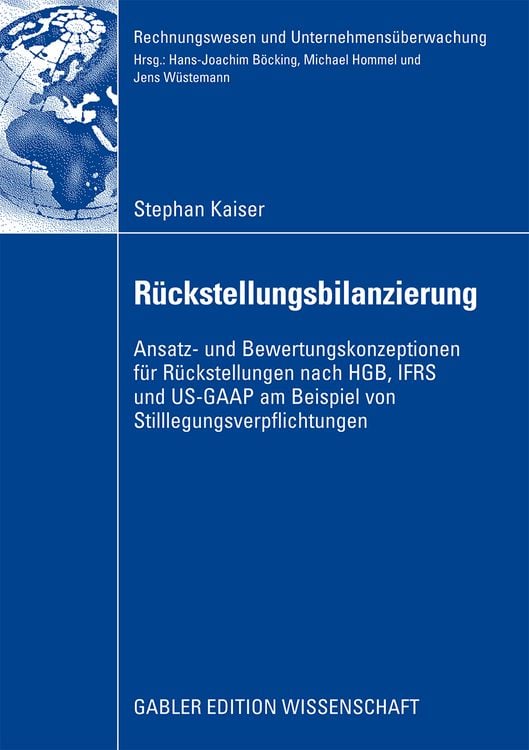 Produktbild: R&uuml;ckstellungsbilanzierung