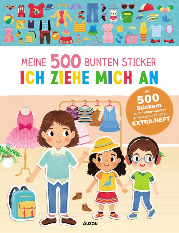 Produktbild: Meine 500 bunten Sticker - Ich ziehe mich an