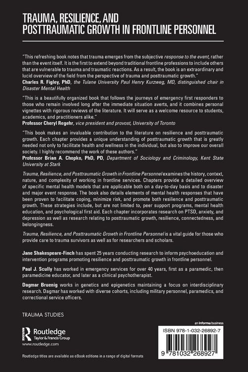 Produktbild: Trauma, Resilience, and Posttraumatic Growth in Frontline Personnel