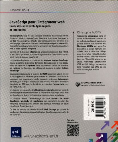 Produktbild: JavaScript pour l'int&eacute;grateur web