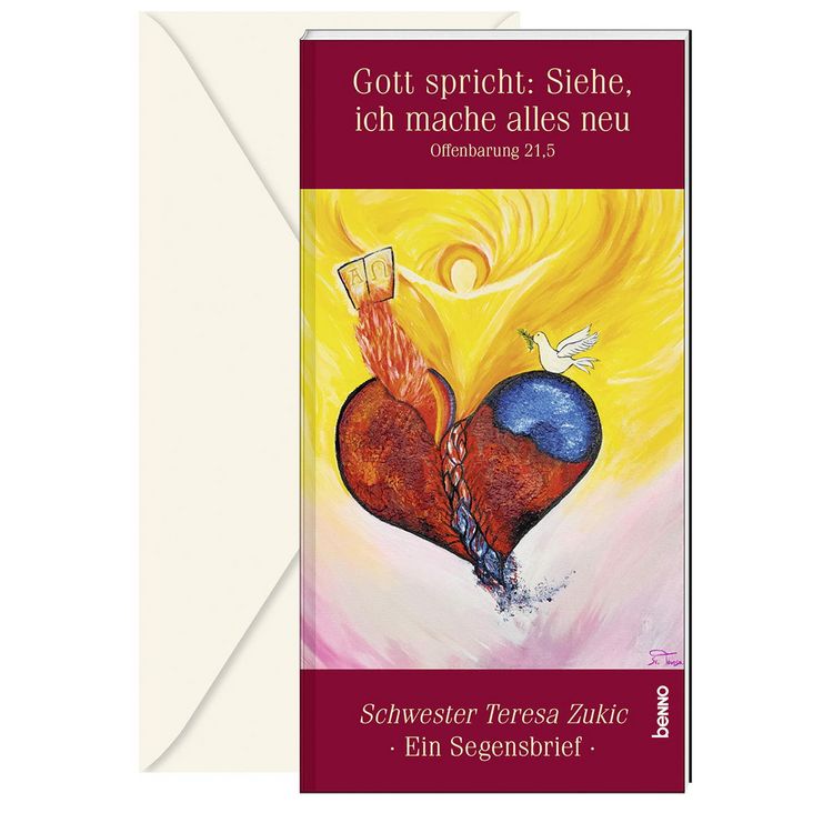 Produktbild: Schwester Teresa Segensbrief &raquo;Gott spricht: Siehe, ich mache alles neu&laquo; Offb 21,5