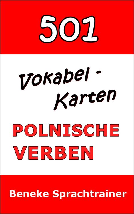Produktbild: Vokabel-Karten Polnische Verben
