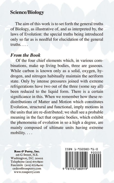 Produktbild: The Principles of Biology