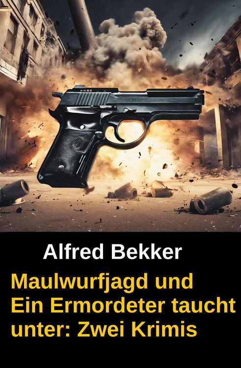 Produktbild: Maulwurfjagd und Ein Ermordeter taucht unter: Zwei Alfred Bekker Krimis