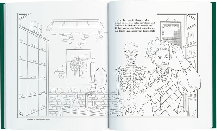 Produktbild: S.Holmes - Das gr. Punkt-zu-Punkt-Malbuch (Creative Time)