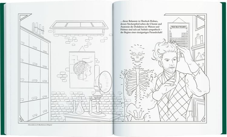 Produktbild: S.Holmes - Das gr. Punkt-zu-Punkt-Malbuch (Creative Time)