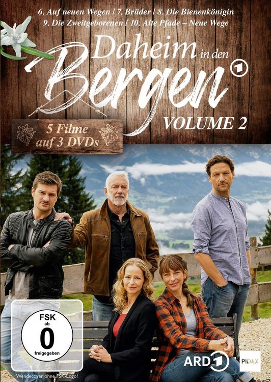 Produktbild: Daheim in den Bergen, Vol. 2 / Weitere 5 Spielfilmfolgen der beliebten Alpensaga [3 DVDs]