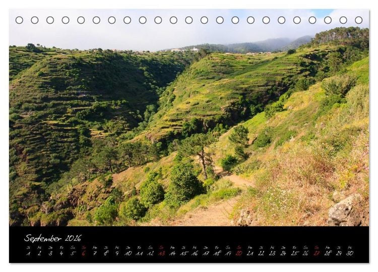 Produktbild: Madeira (Tischkalender 2026 DIN A5 quer), CALVENDO Monatskalender