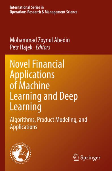 Produktbild: Novel Financial Applications of Machine Learning and Deep Learning
