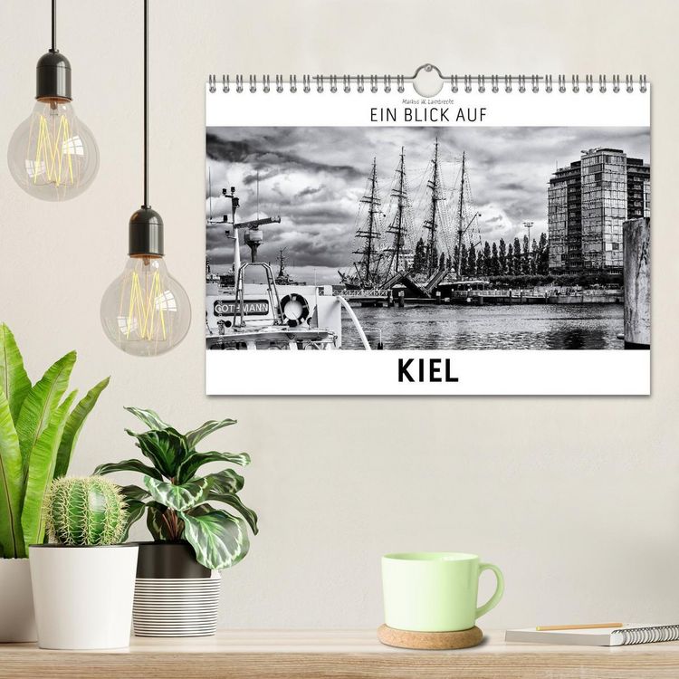 Produktbild: Ein Blick auf Kiel (Wandkalender 2026 DIN A4 quer), CALVENDO Monatskalender