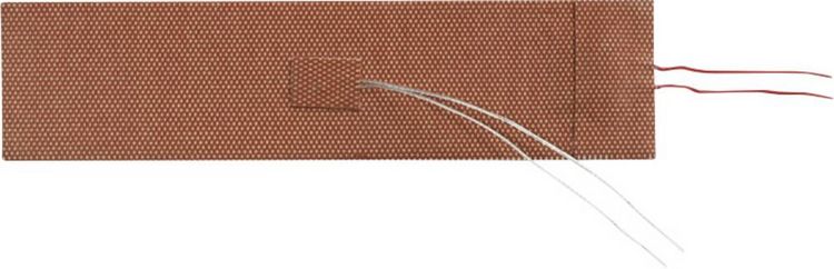 Produktbild: Thermo TECH Silikon Heizfolie selbstklebend 24 V/DC, 24 V/AC 125 W Schutzart IPX7 (L x B) 200 mm x 50 mm