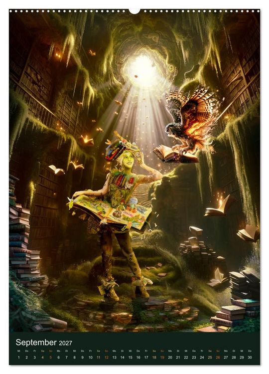 Produktbild: Bodypainting Adventures (Wandkalender 2027 DIN A2 hoch), CALVENDO Monatskalender