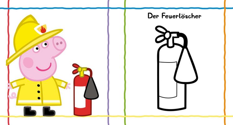 Produktbild: Peppa Wutz Ausmalbilder: Mein erstes buntes Malbuch