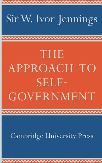 Produktbild: The Approach to Self-Government