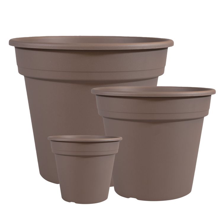 Produktbild: Blumentopf taupe &Oslash;30x25cm