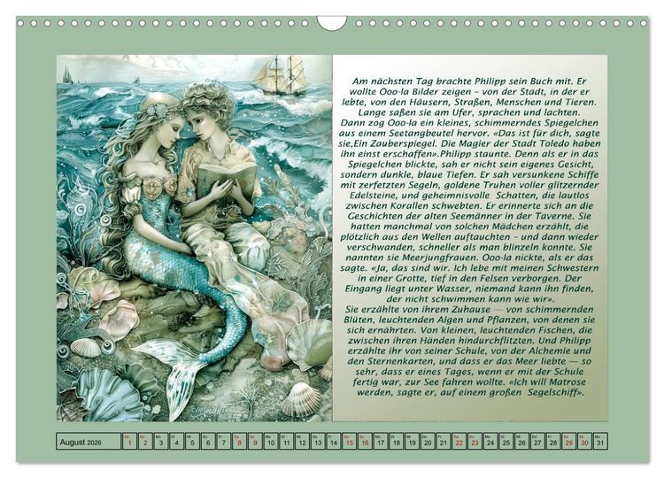 Produktbild: Die Jahreszeiten. Retrom&auml;rchen (Wandkalender 2026 DIN A3 quer), CALVENDO Monatskalender