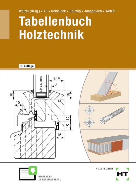 Produktbild: Tabellenbuch Holztechnik