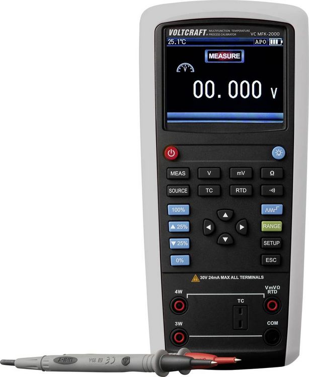 Produktbild: VOLTCRAFT VC MFK-2000 Kalibrator Temperatur