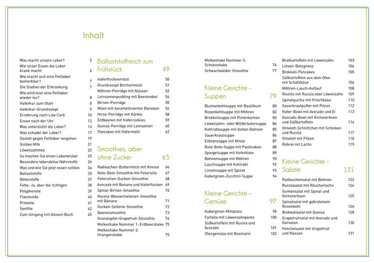 Produktbild: Richtig essen bei Fettleber
