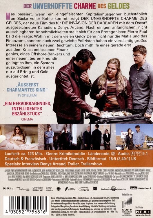 Produktbild: Der unverhoffte Charme des Geldes