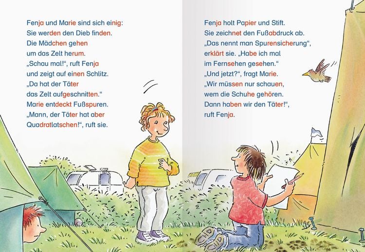 Produktbild: Ravensburger - Leserabe - Sonderausgaben: Krimigeschichten - Silbe f&uuml;r Silbe lesen lernen