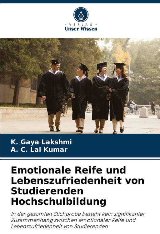 Produktbild: Emotionale Reife und Lebenszufriedenheit von Studierenden Hochschulbildung