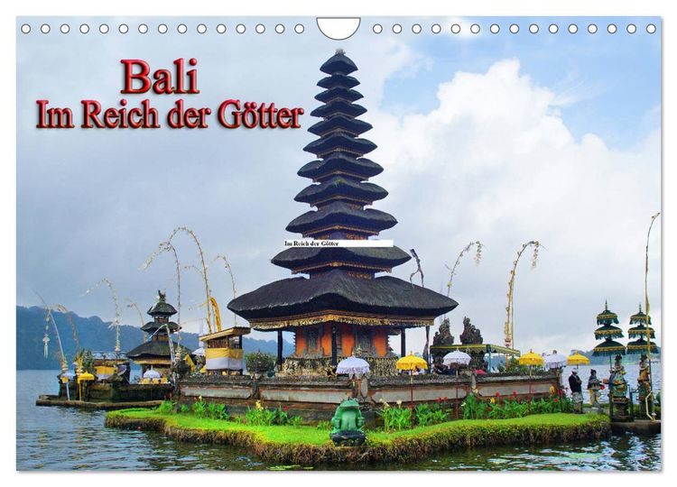Produktbild: Bali. Im Reich der G&ouml;tter (Wandkalender 2026 DIN A4 quer), CALVENDO Monatskalender