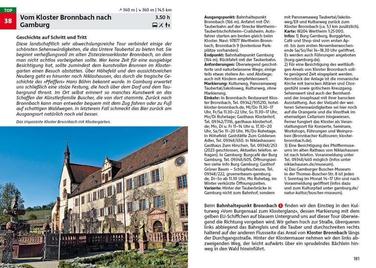 Produktbild: ROTHER Wanderf&uuml;hrer Taubertal