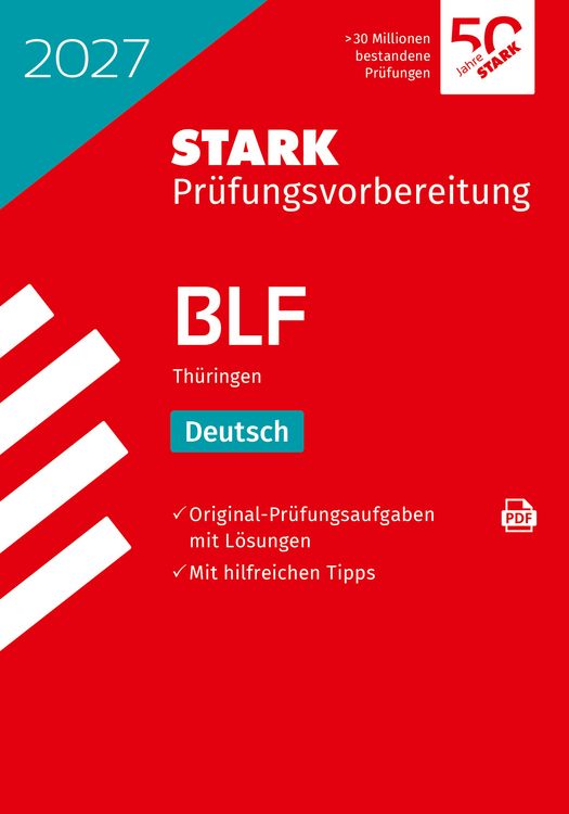 Produktbild: STARK Deutsch 10. Klasse - BLF Gymnasium 2027 Th&uuml;ringen - Pr&uuml;fungsvorbereitung