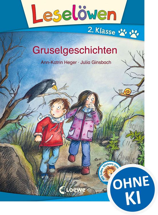 Produktbild: Lesel&ouml;wen 2. Klasse - Gruselgeschichten
