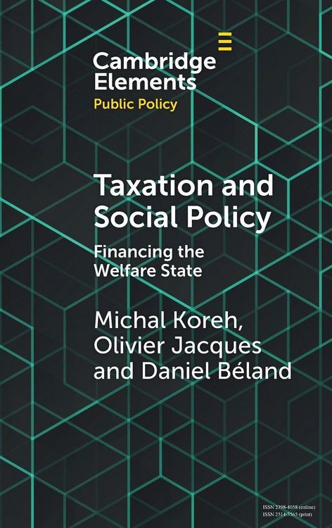 Produktbild: Taxation and Social Policy