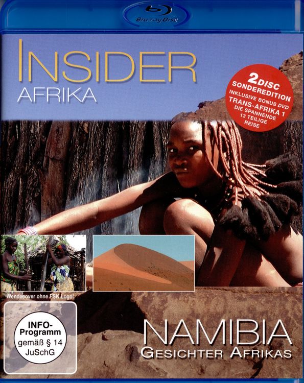 Produktbild: Insider - Afrika: Namibia - Gesichter Afrikas (+ DVD)