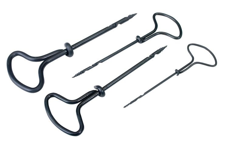 Produktbild: PEBARO NA2-3-4-5 - Nagelbohrer 4-teilig, Handbohrer f&uuml;r L&ouml;cher 2,3,4,5mm, f&uuml;r Kastanien oder Weichholz