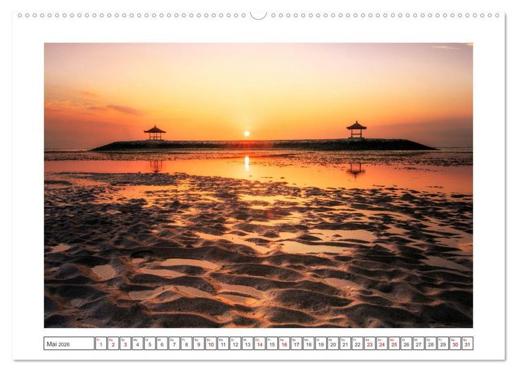 Produktbild: Bali Insel der G&ouml;tter (hochwertiger Premium Wandkalender 2026 DIN A2 quer), Kunstdruck in Hochglanz