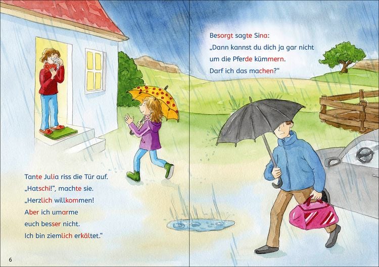 Produktbild: Lesel&ouml;wen Lesetraining 2. Klasse - Das verletzte Wildpferd