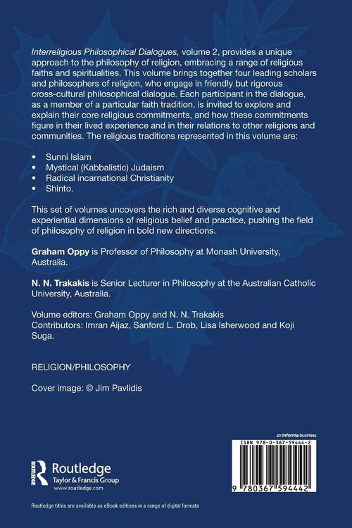 Produktbild: Interreligious Philosophical Dialogues