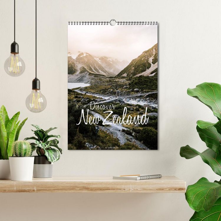 Produktbild: Discover New Zealand (Wall Calendar 2026 DIN A3 portrait), CALVENDO 12 Month Wall Calendar