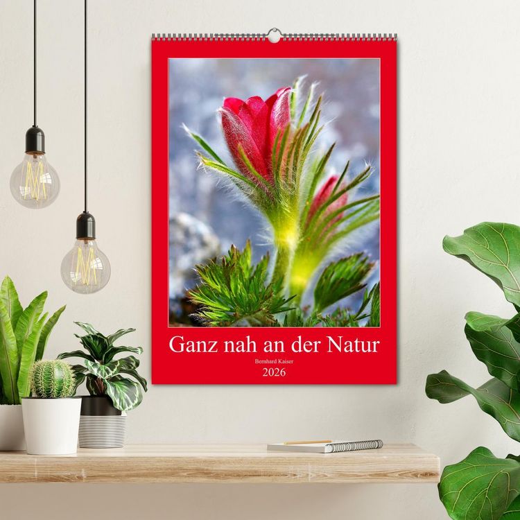 Produktbild: Ganz nah an der Natur (Wandkalender 2026 DIN A2 hoch), CALVENDO Monatskalender