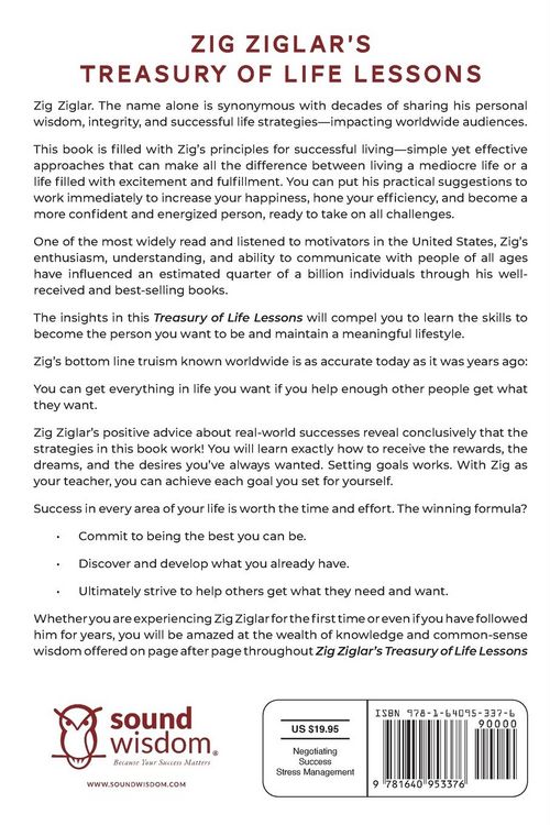 Produktbild: Zig Ziglar's Treasury of Life Lessons