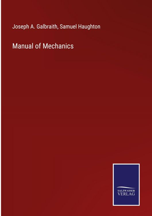 Produktbild: Manual of Mechanics