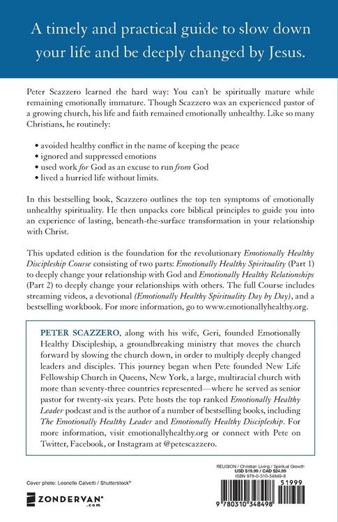Produktbild: A Emotionally Healthy Spirituality
