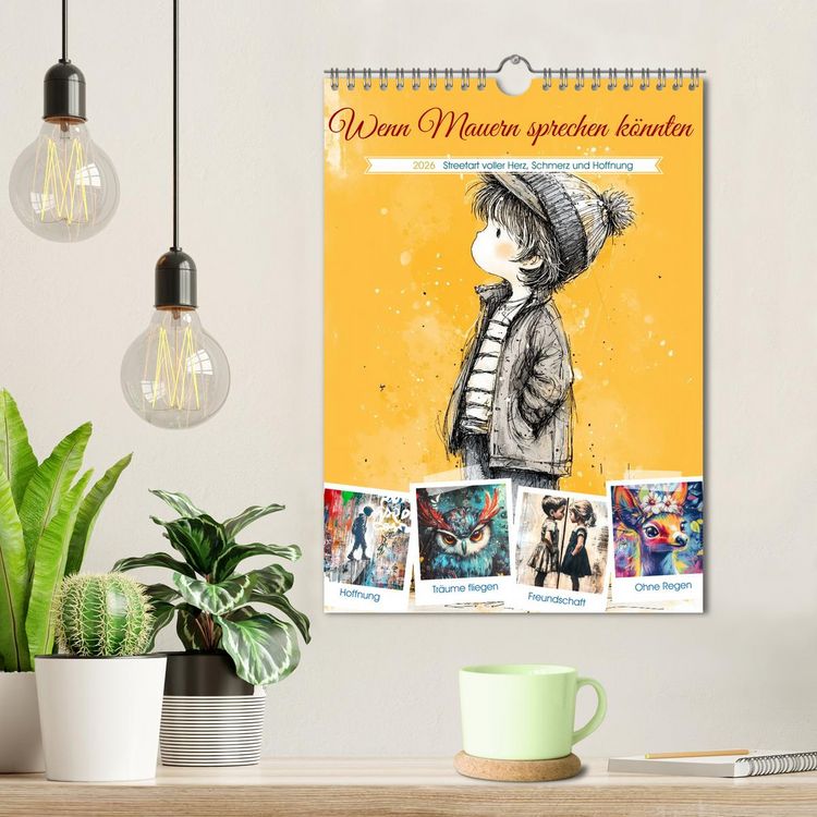 Produktbild: Wenn Mauern sprechen k&ouml;nnten (Wandkalender 2026 DIN A4 hoch), CALVENDO Monatskalender
