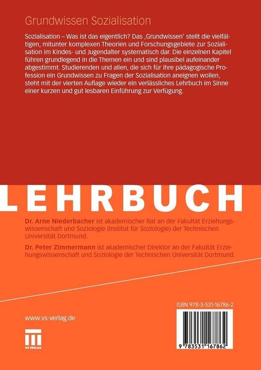Produktbild: Grundwissen Sozialisation
