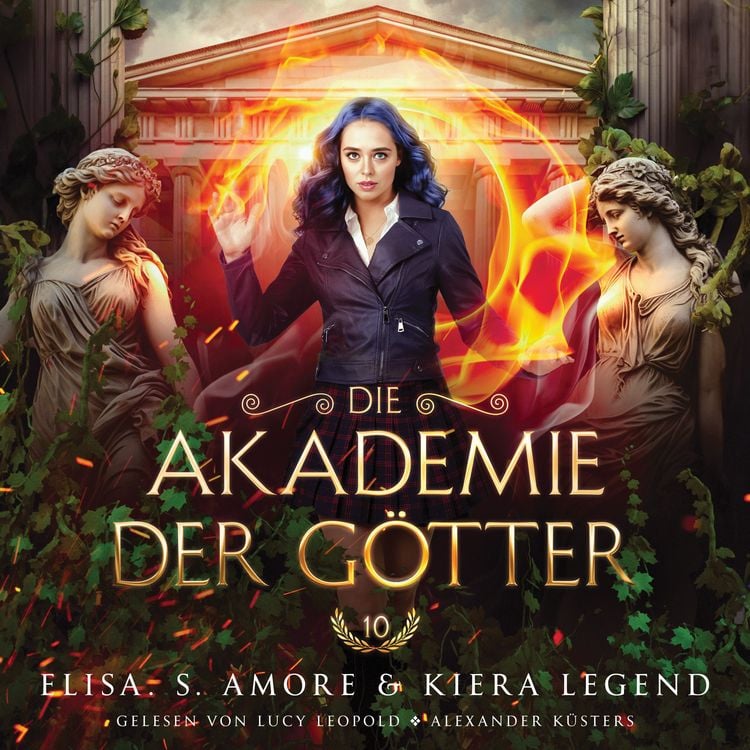 Produktbild: Die Akademie der G&ouml;tter 10 - Fantasy H&ouml;rbuch