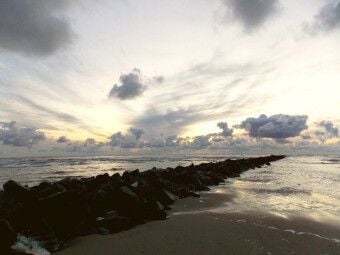 Produktbild: CALVENDO Puzzle Abends am Strand von Texel | 1000 Teile Lege-Gr&ouml;&szlig;e 64x48cm Foto-Puzzle f&uuml;r gl&uuml;ckliche Stunden